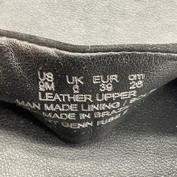 NEW Naturalizer Women’s Genn Riser 2 Leather Strappy Heels Black Size 9M - Picture 5 of 10